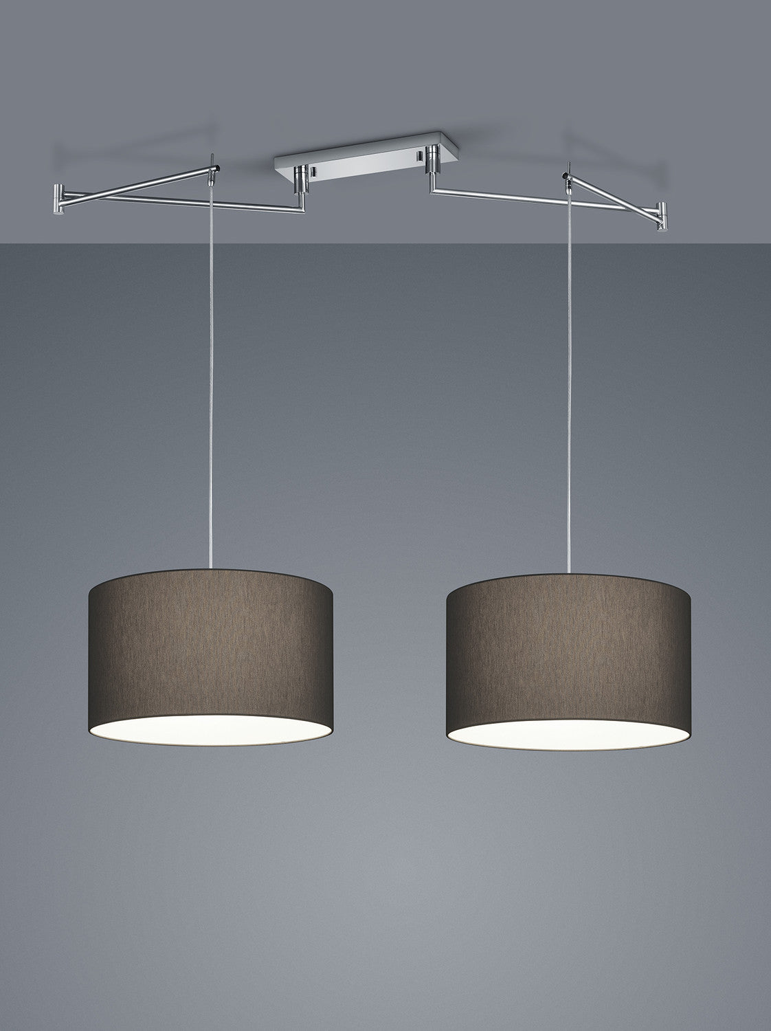 Suspension Certo 2 lumières chromée (26/1847.04/9289)