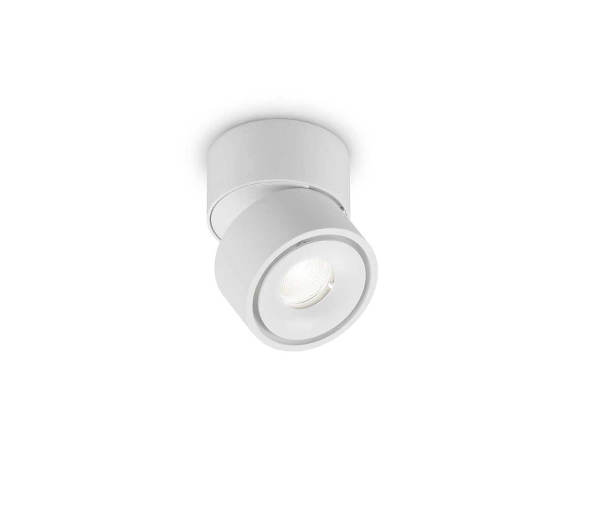 Plafonnier Naka blanc, H 8,2 cm