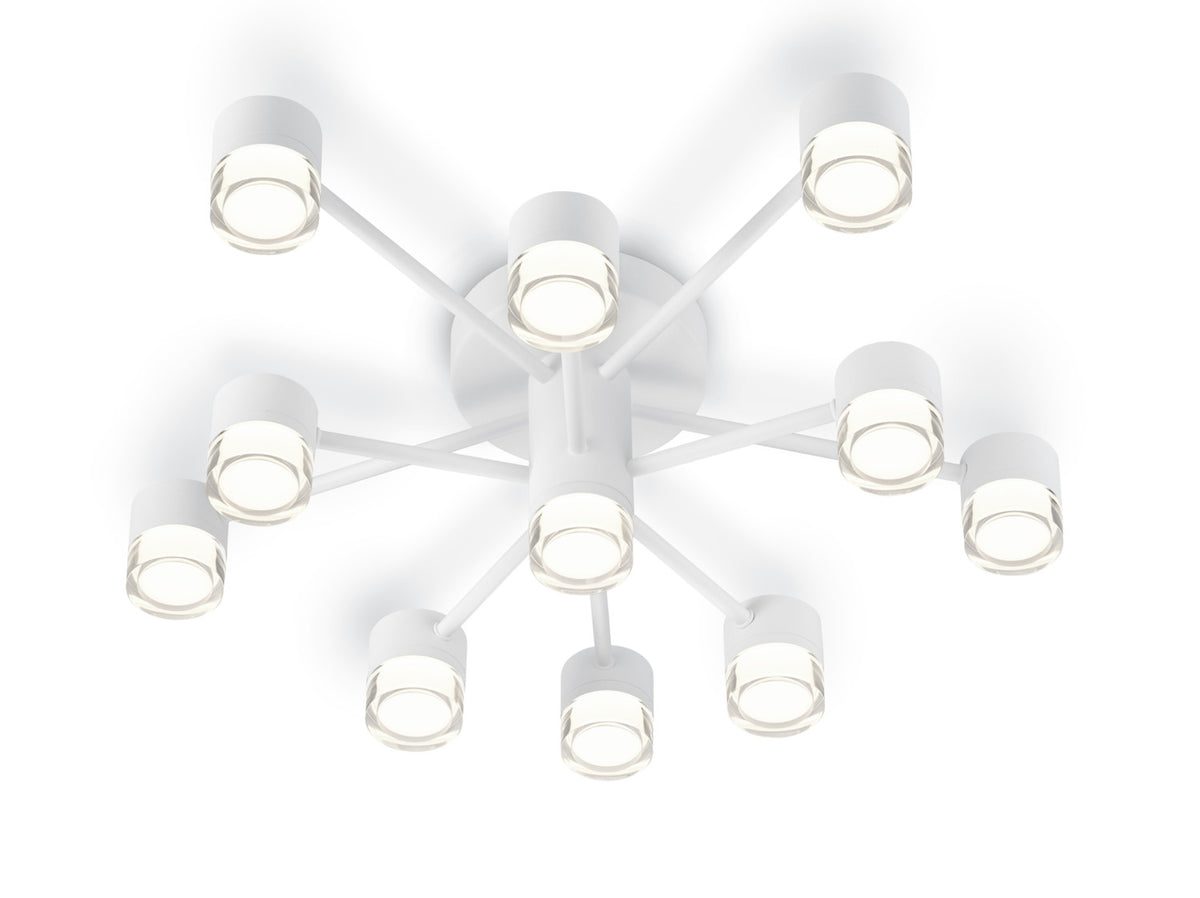 Plafonnier Kala blanc, Ø 61 cm