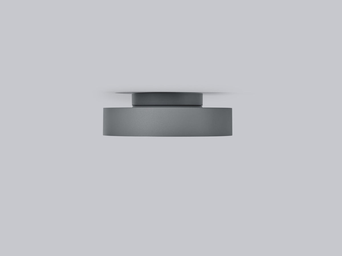 Plafonnier extérieur SAY anthracite, Ø 23 cm