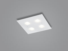 Plafonnier Nomi blanc, L 38 cm