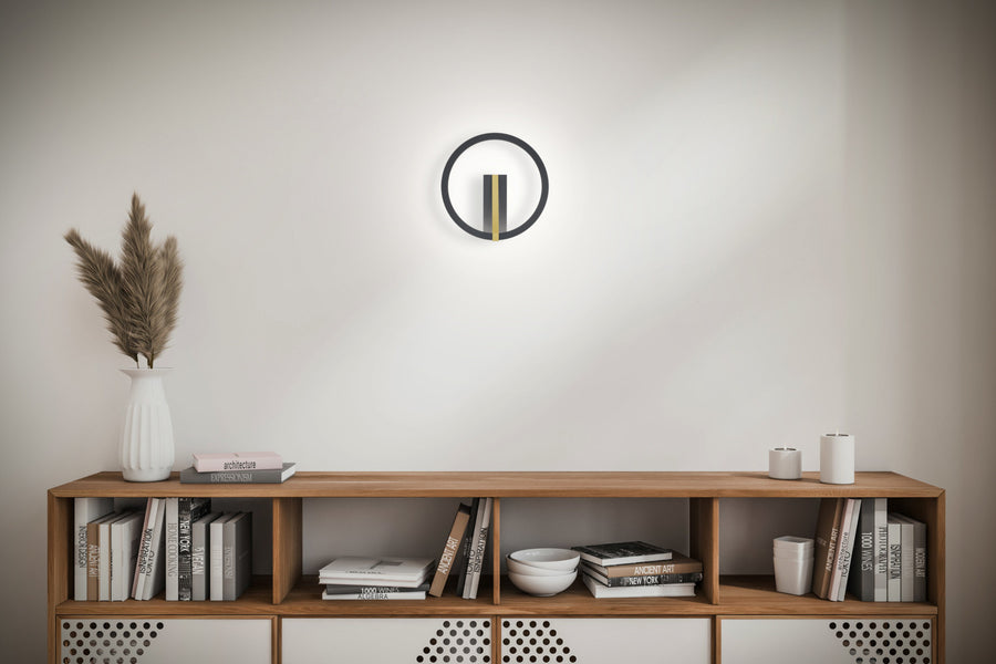 Applique murale Elara noire (8-5091.28)