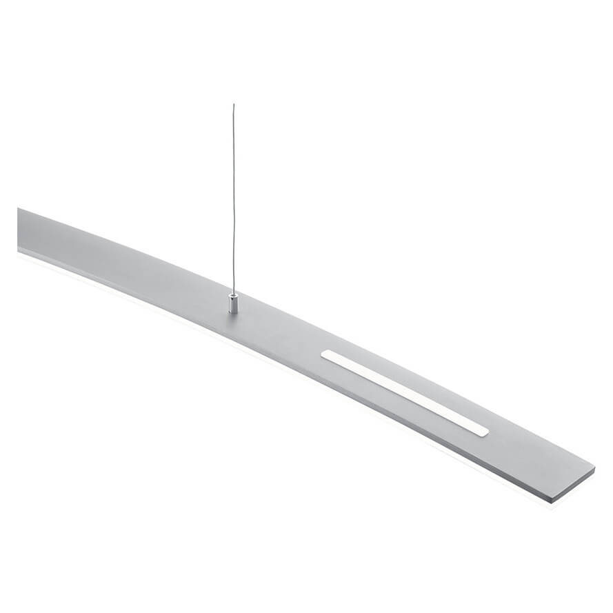 Suspension Sira aluminium, L 100 cm