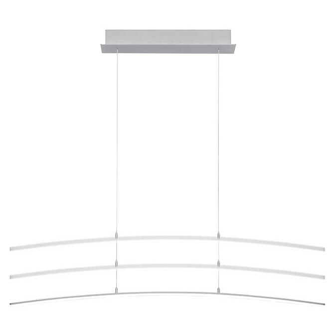 Suspension Sira aluminium, L 100 cm