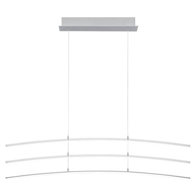 Suspension Sira aluminium, L 130 cm