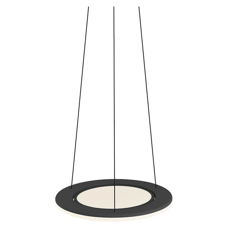 Suspension Haley noire, Ø 35 cm