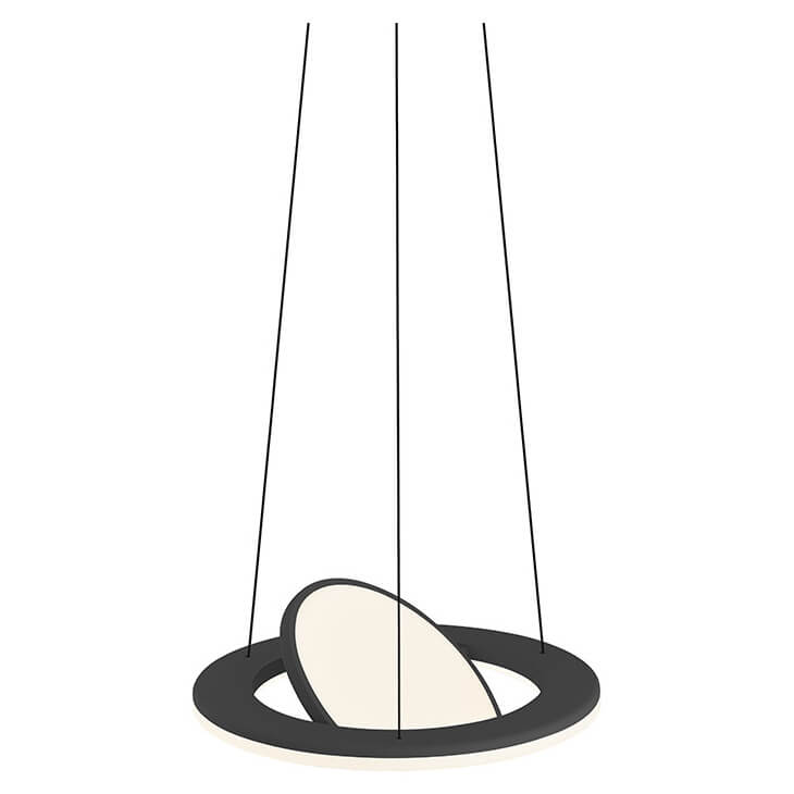 Suspension Haley noire, Ø 35 cm