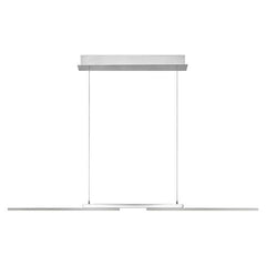 Suspension luminaire | More Nickel L 130 cm