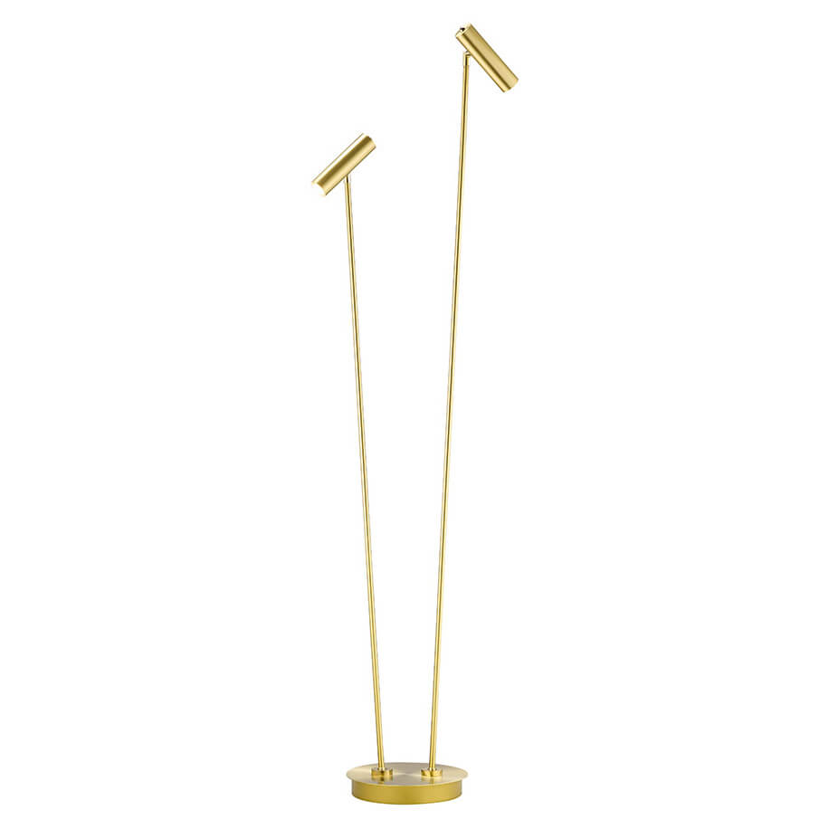 Lampadaire Tom laiton brossé (60411/2-01)