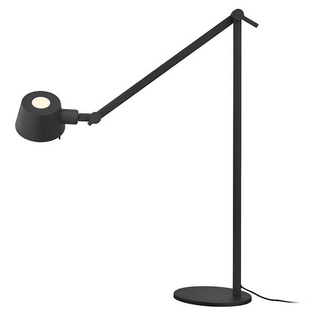 Lampadaire Medo noir