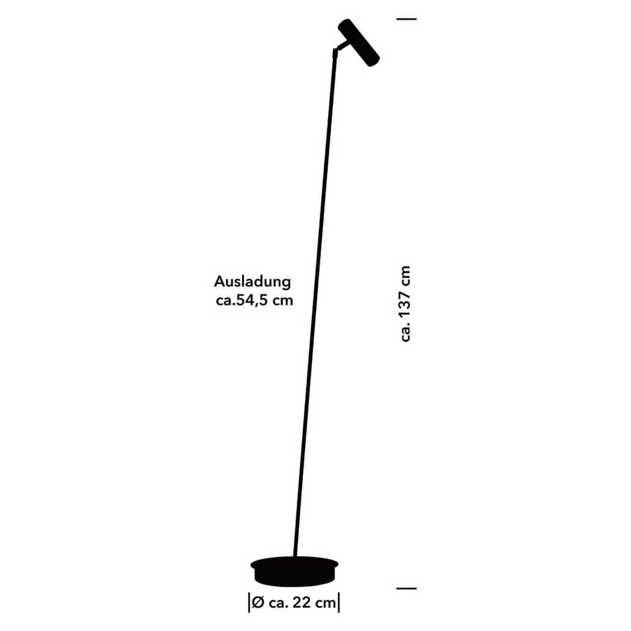 Lampadaire Tom Pro bronze (60550/1-15)