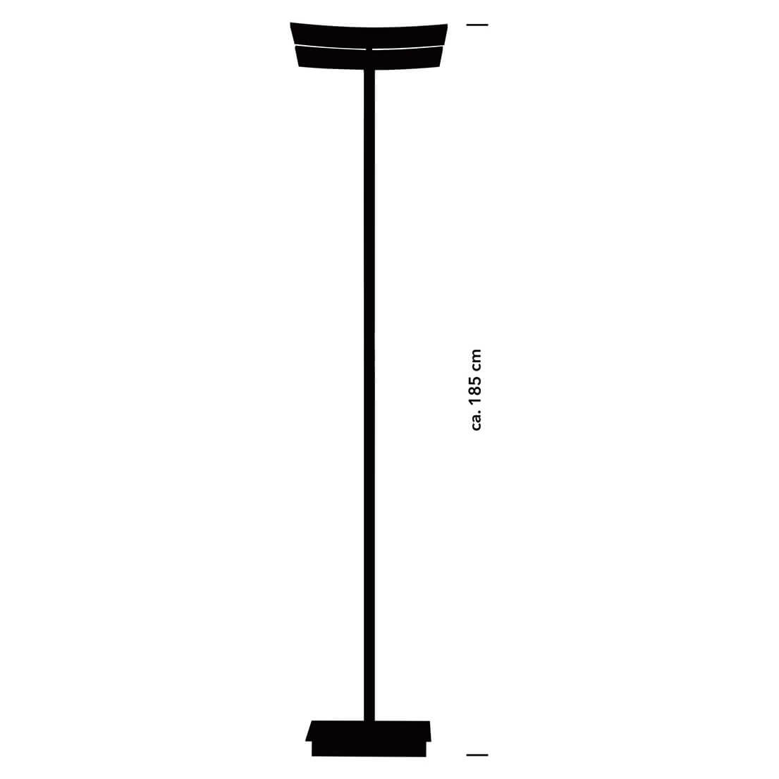 Lampadaire Andy anthracite (60555/1-39)