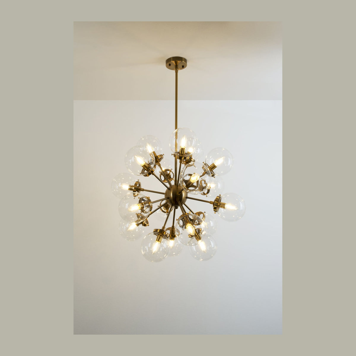 Lustre Moltiplicatore 18 lumières