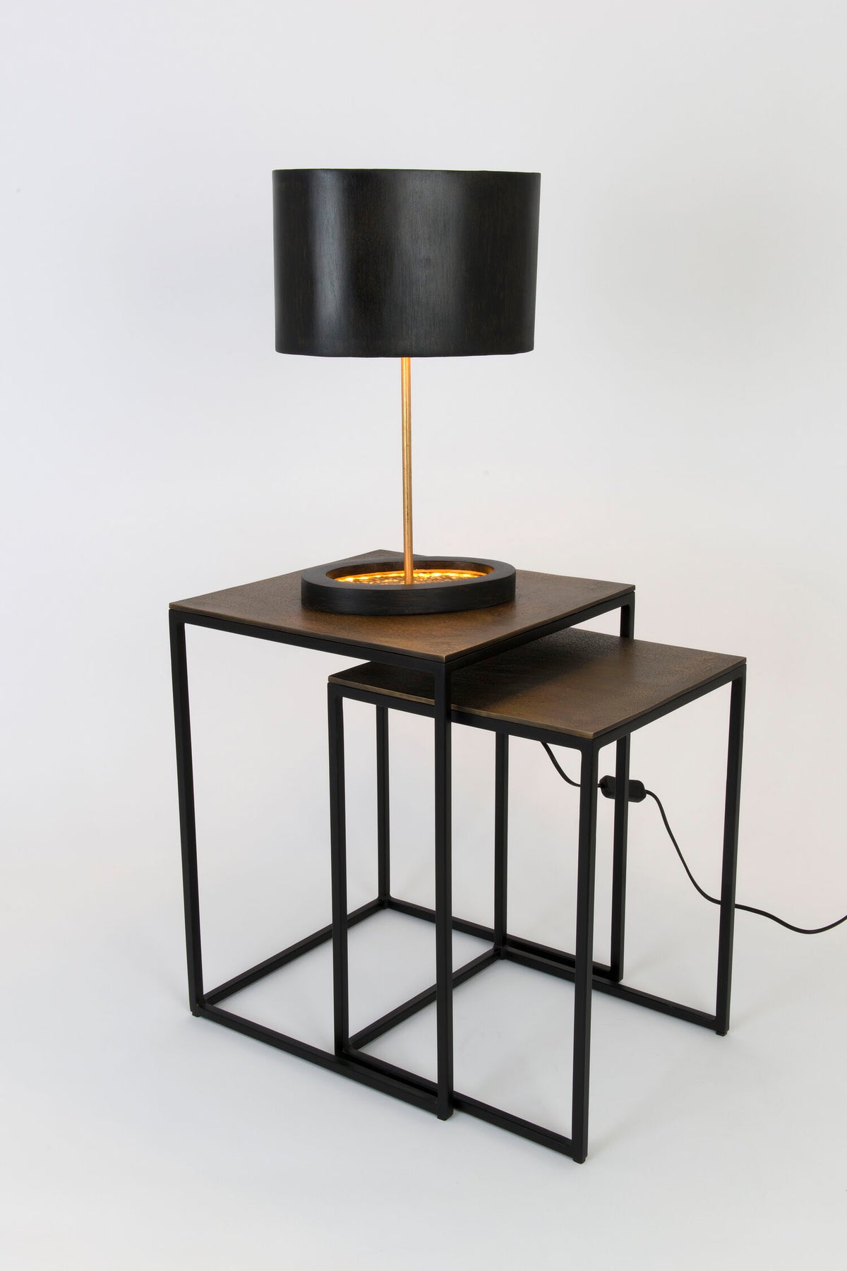Lampe à poser Doppio Vita Oval 7 lumières