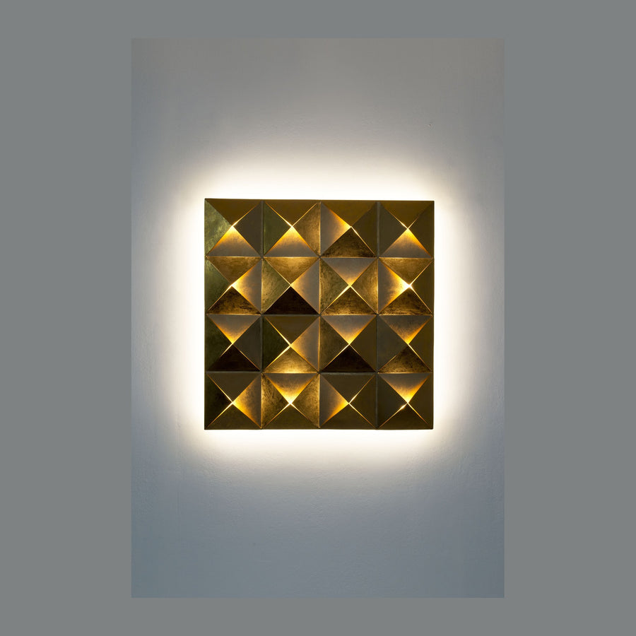 Applique murale Pyramide 17 lumières