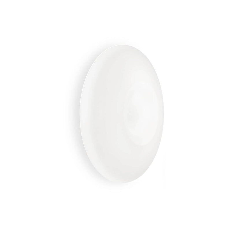 Plafonnier Glory 5 lumières blanc, verre