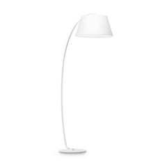 Lampadaire Pagoda blanc, tissu
