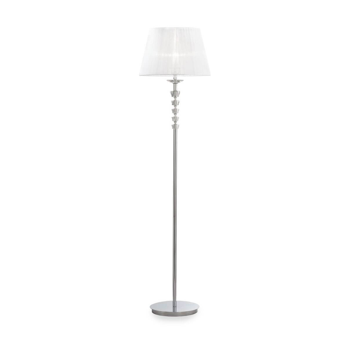 Lampadaire Pegaso blanc, verre