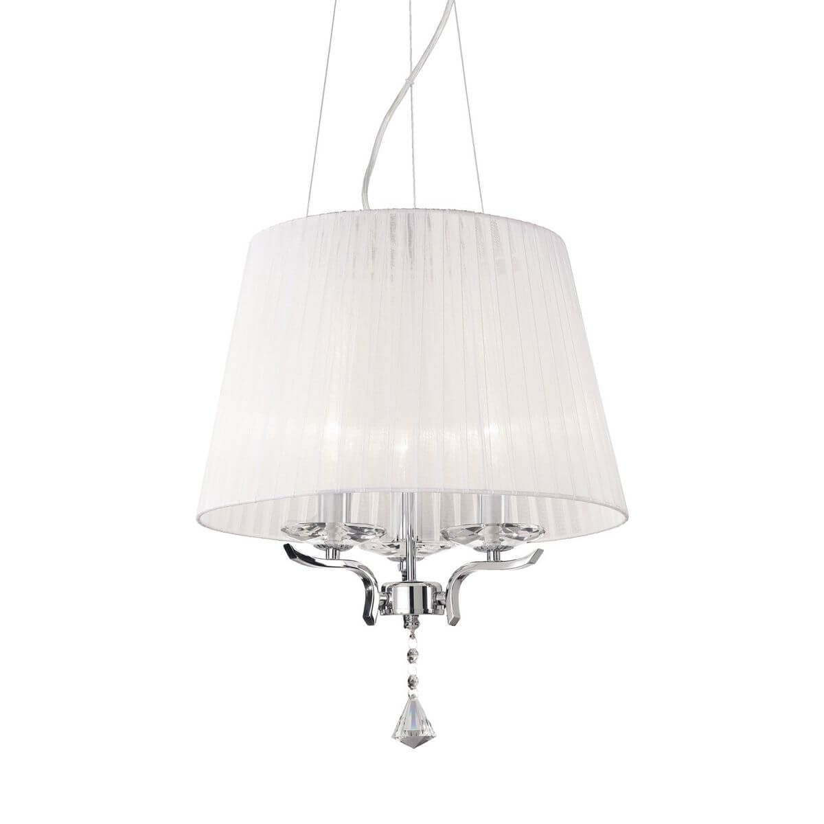 Suspension Pegaso 3 lumières blanche, verre