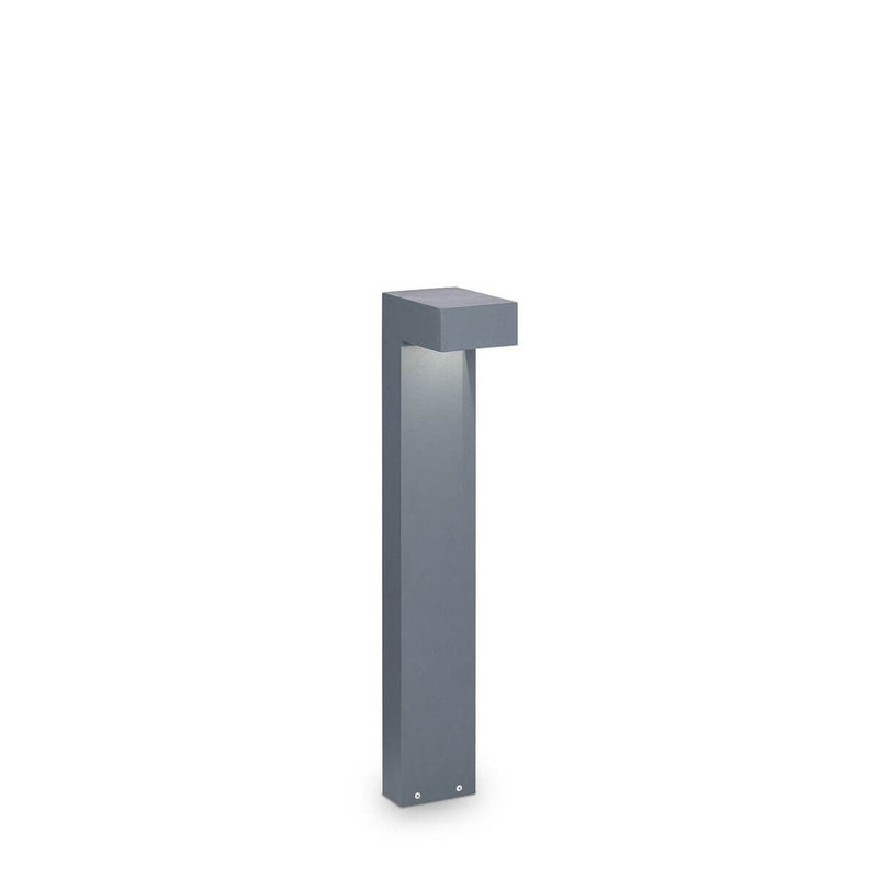 Lampadaire extérieur Sirio 2 lumières anthracite, L 15 cm