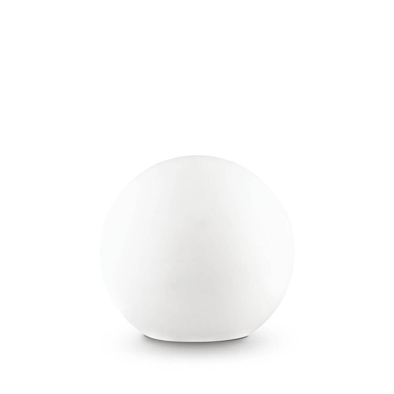 Lampadaire extérieur Sole blanc, Ø 40 cm