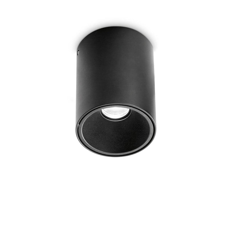 Plafonnier LED | Nitro Noir Ø 9 cm