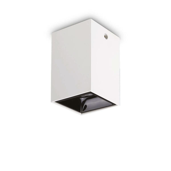 Plafonnier Nitro blanc, L 7,5 cm