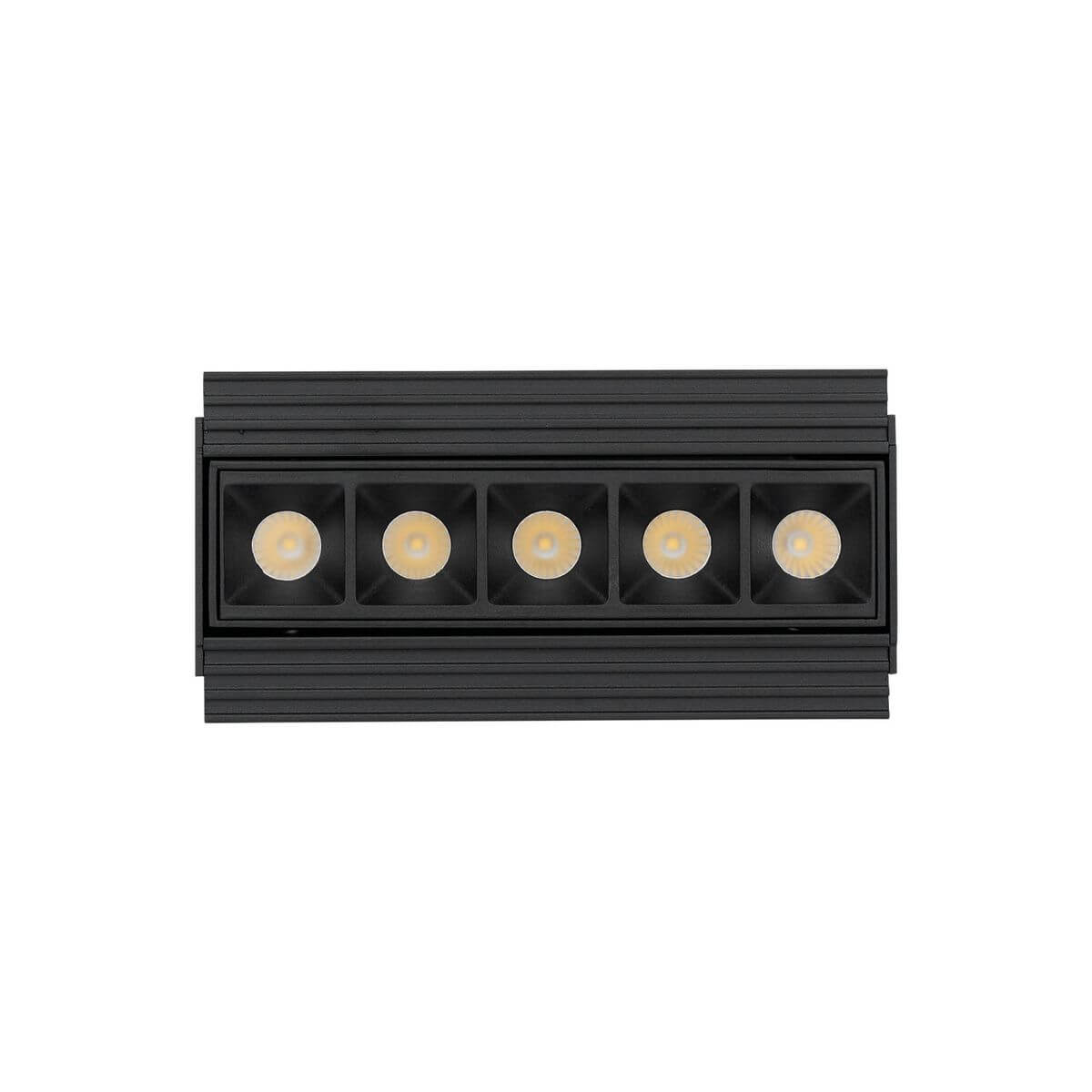 Spot encastrable Lika noir, L 7,1 cm (206226)