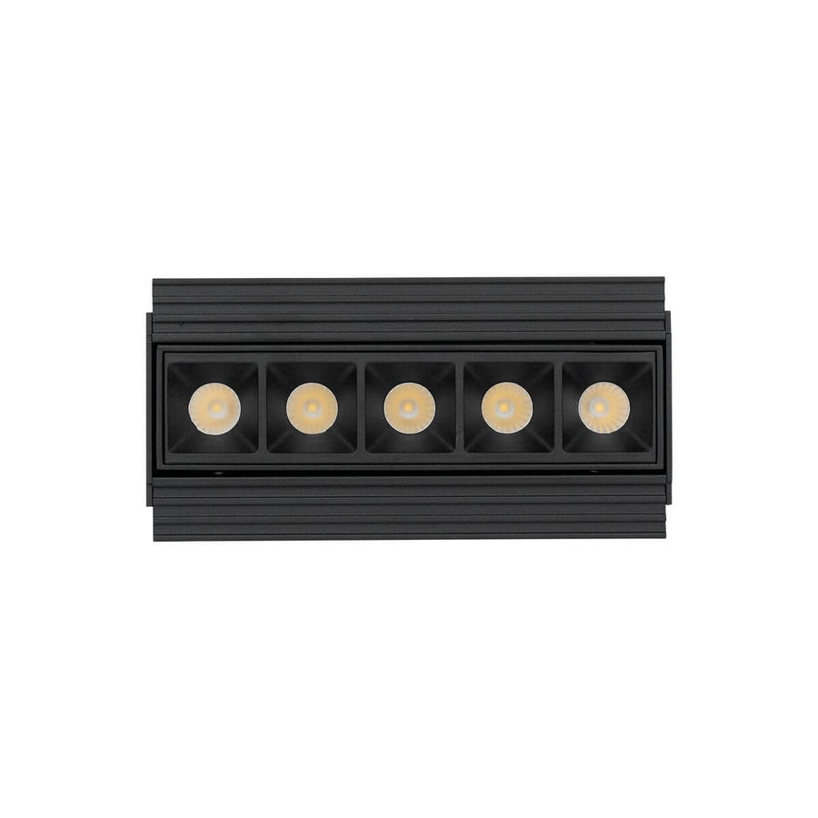 Spot encastrable Lika noir, L 7,1 cm (206226)