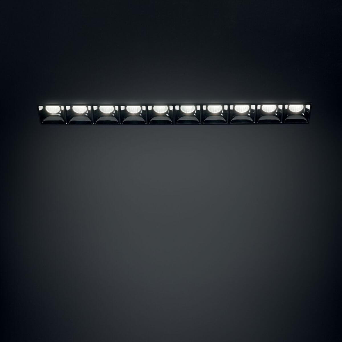 Spot encastrable Lika noir, L 7,1 cm (206240)