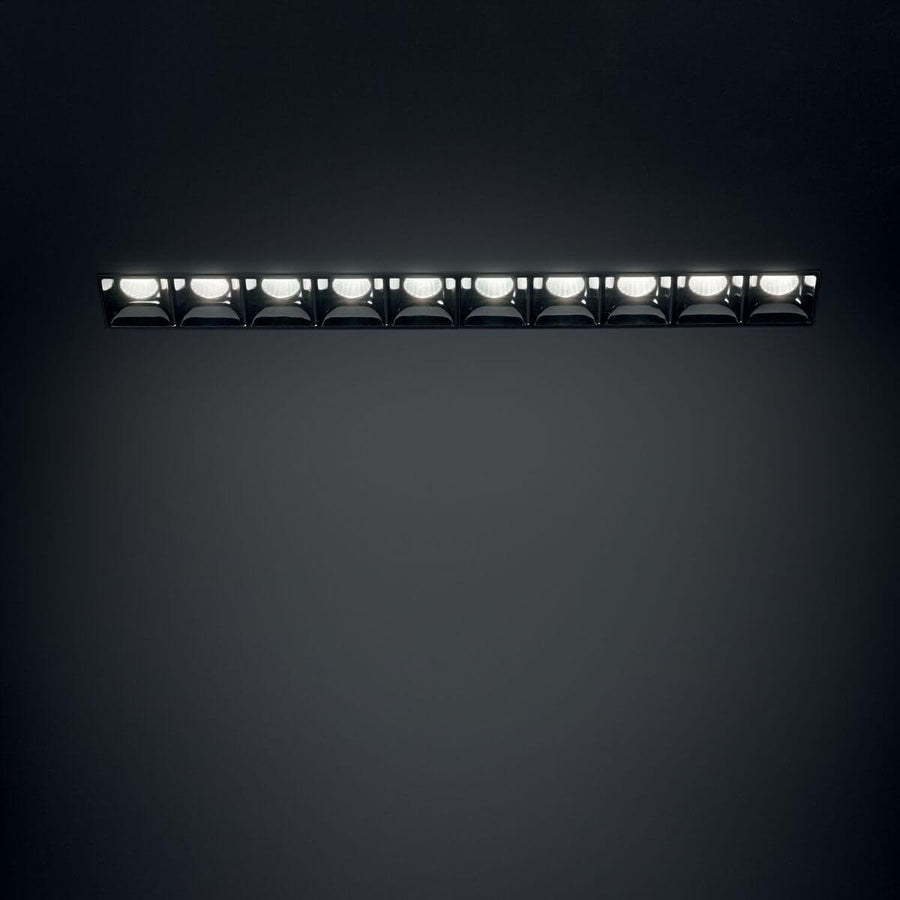 Spot encastrable Lika noir, L 7,1 cm (206240)