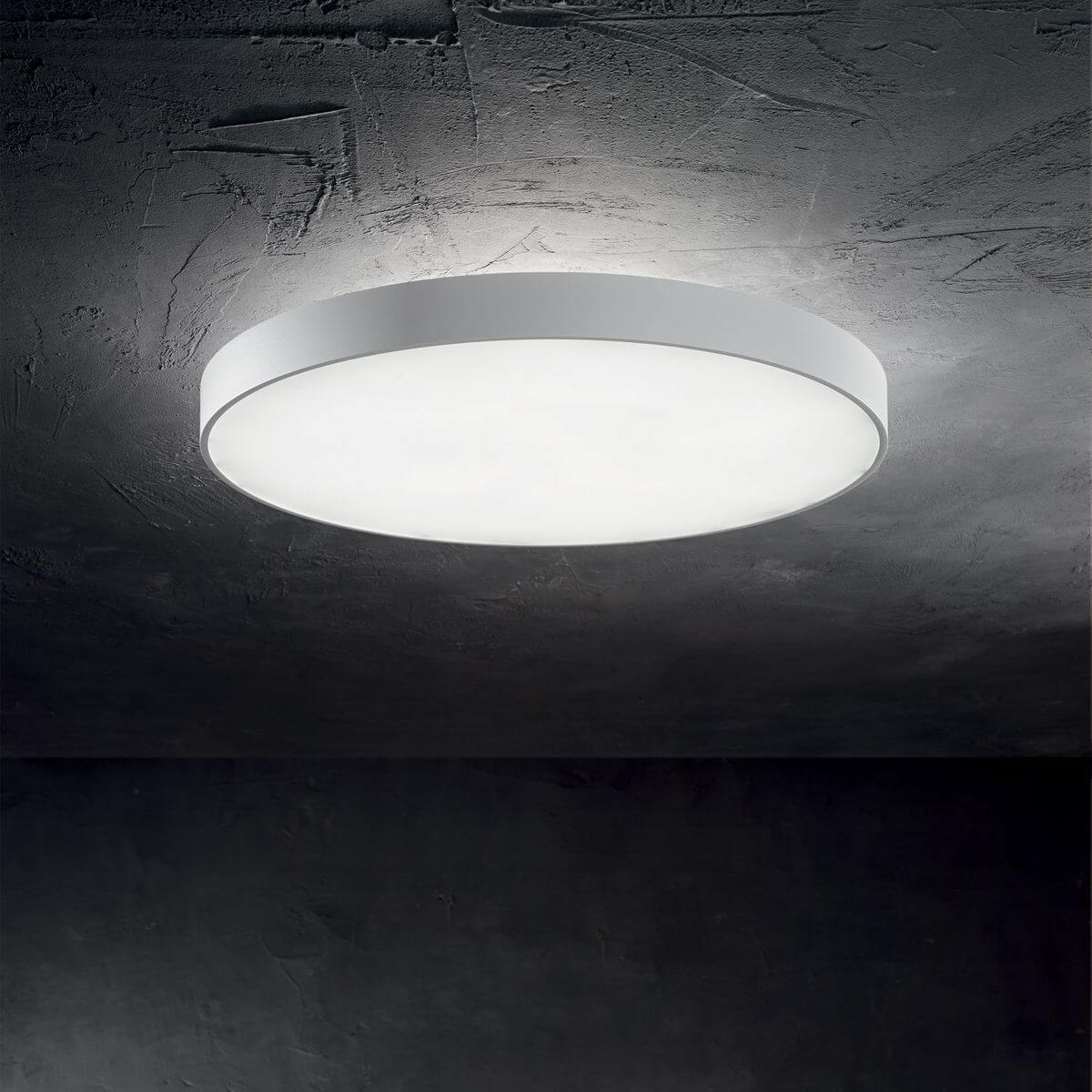 Plafonnier Halo blanc, Ø 45 cm