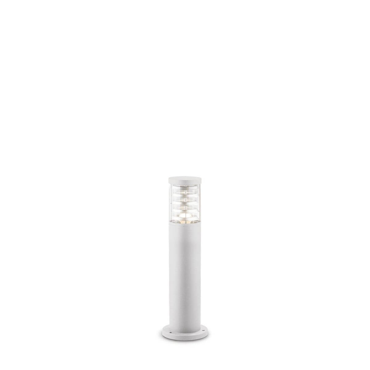 Lampadaire extérieur Tronco blanc, H 15,8 cm