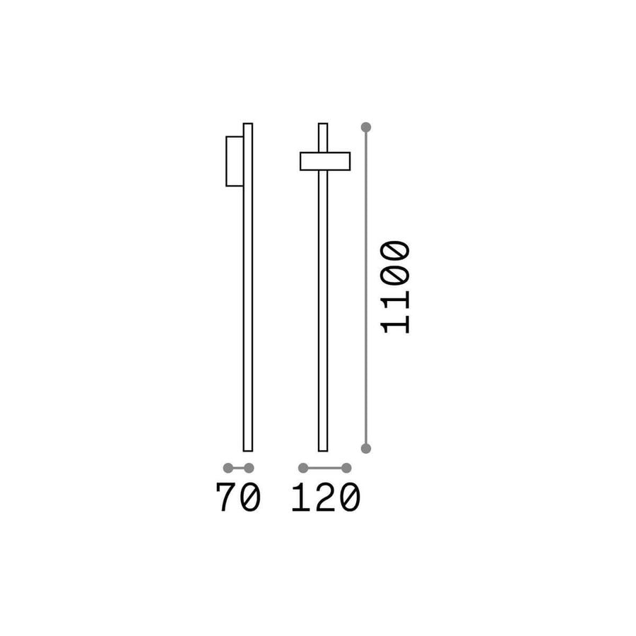 Lampadaire extérieur HUB anthracite (251257)