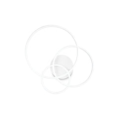 Plafonnier Frame blanc, L 56 cm