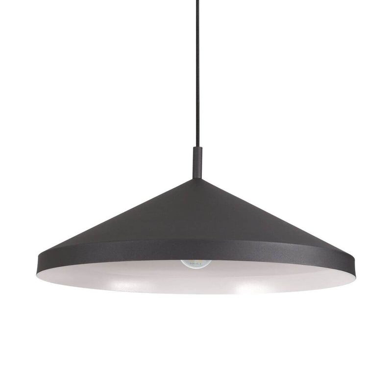 Suspension Yurta noire, Ø 50 cm