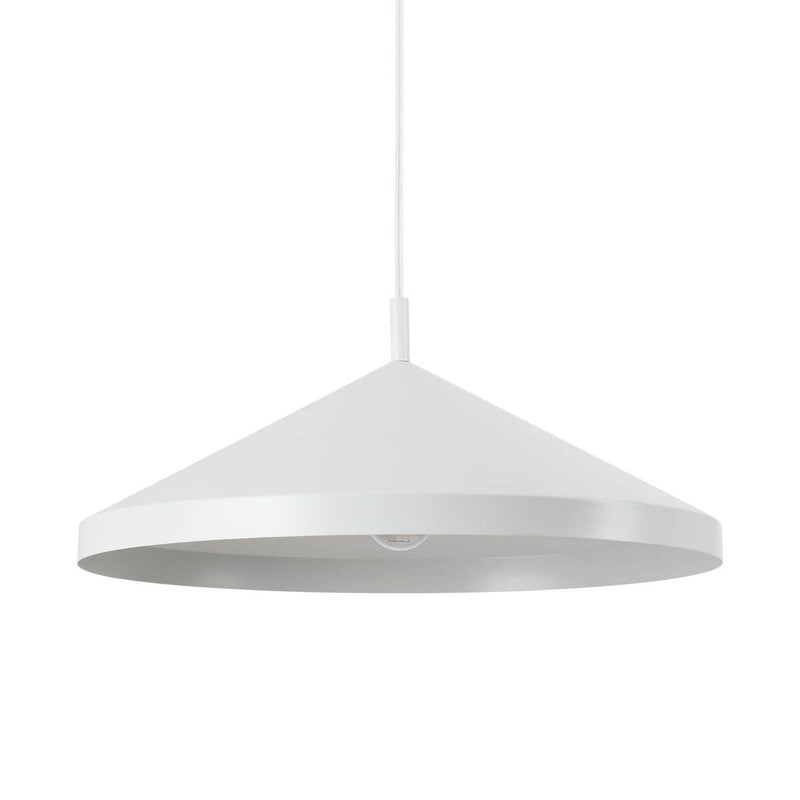 Suspension Yurta blanche, Ø 50 cm