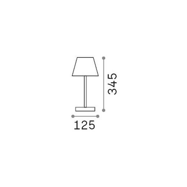 Lampe extérieure Lolita noire
