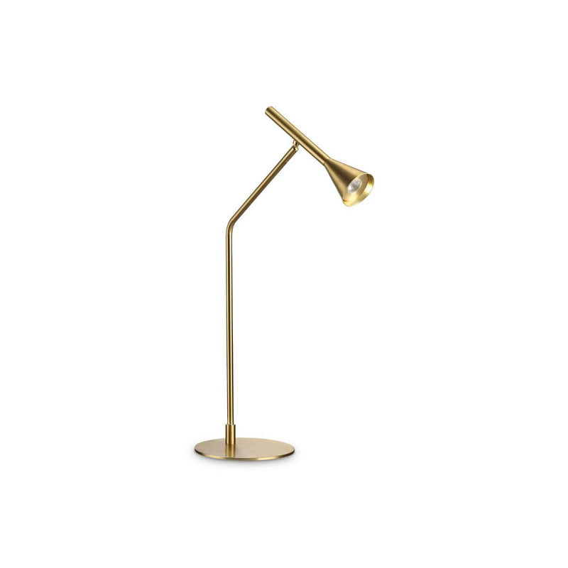 Lampe à poser Diesis laiton, verre