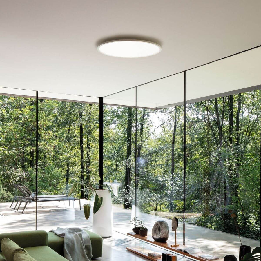 Plafonnier extérieur FLY blanc, Ø 60 cm (292250)