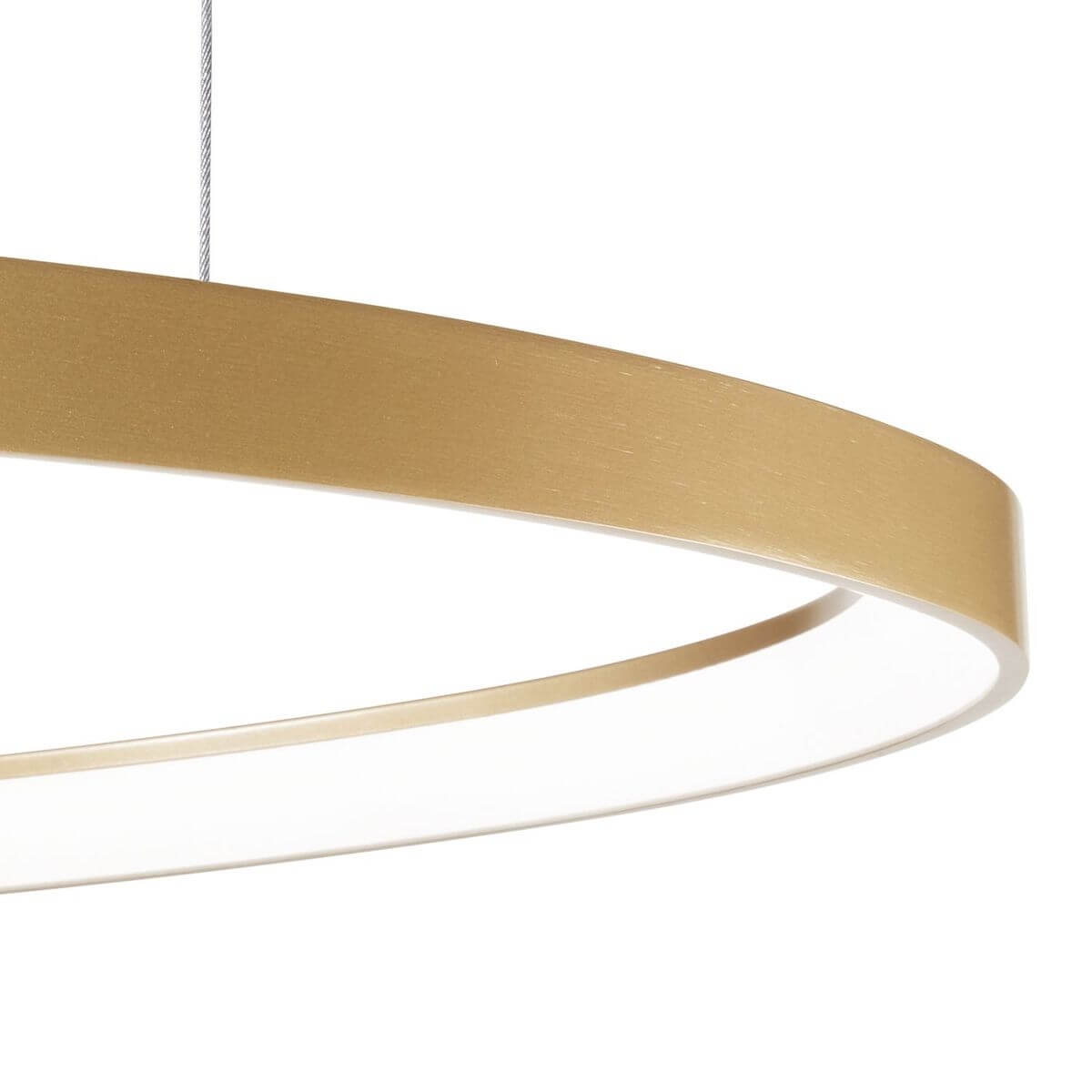 Suspension Gemini laiton, L 99,5 cm