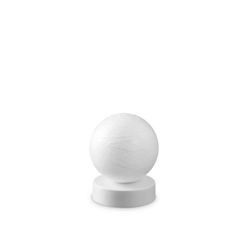 Lampe à poser Carta blanche, Ø 10 cm