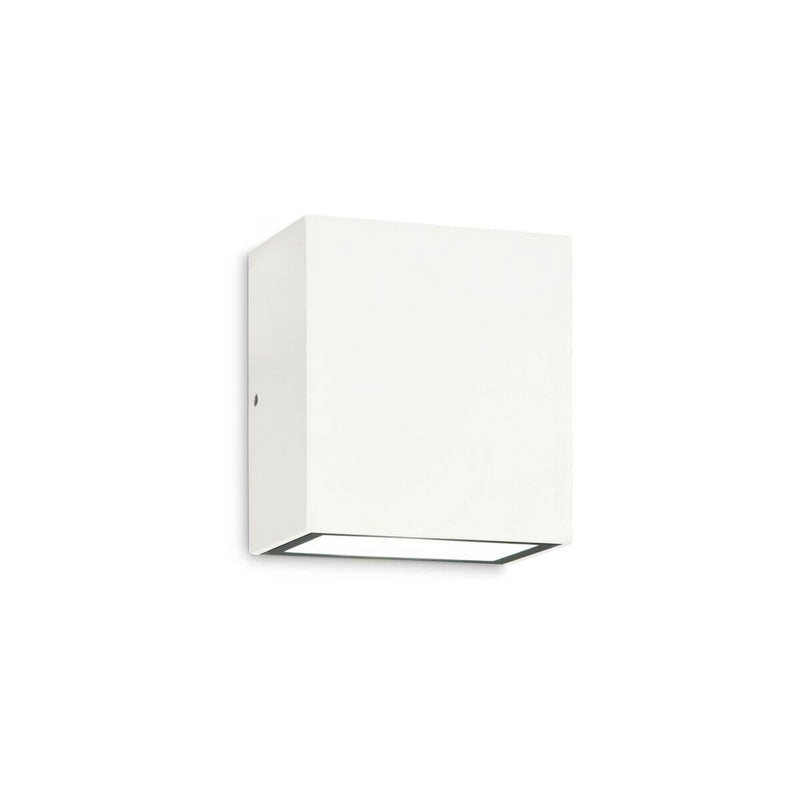 Applique extérieure Argo blanche, L 10,2 cm