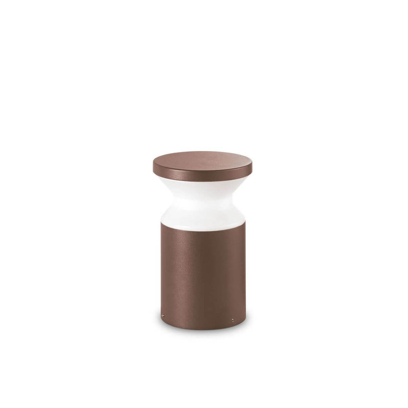Lampadaire extérieur Torre marron, Ø 14 cm