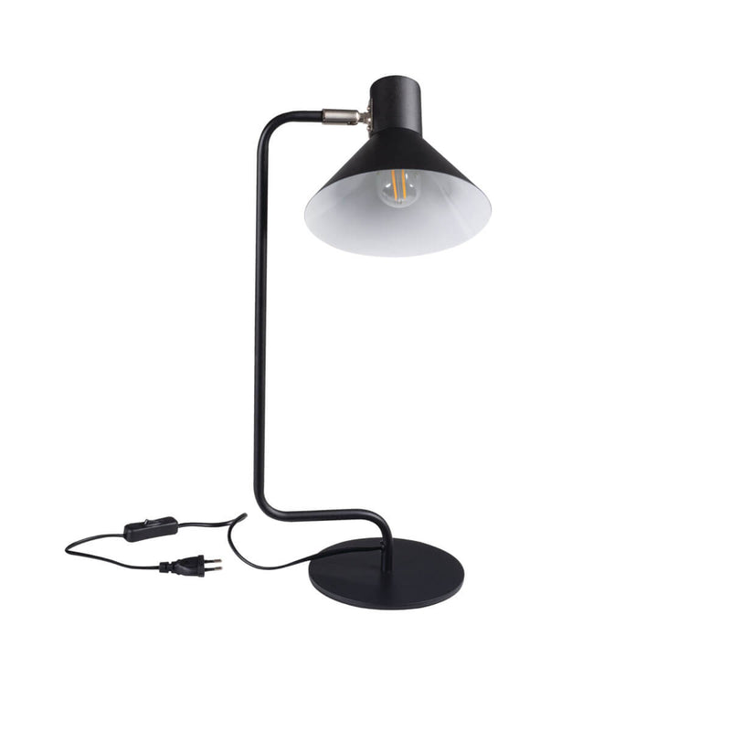 Lampe à poser Nedia noire