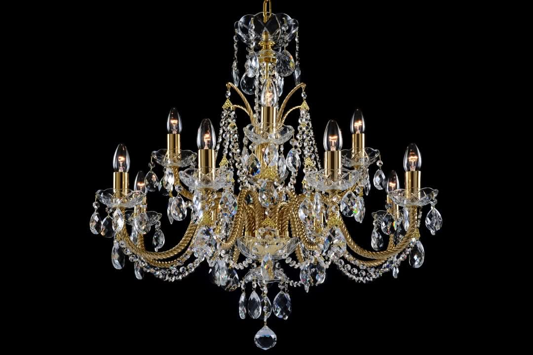 Lustre en cristal LLCH12-CCD