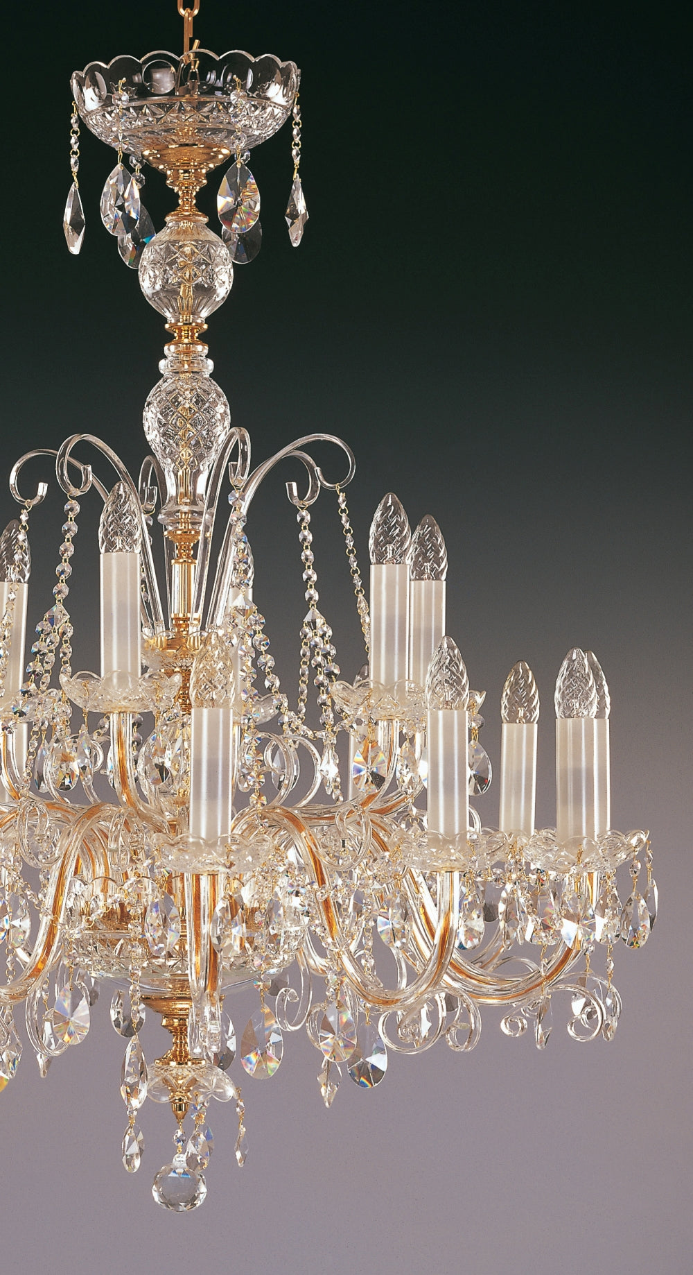 Lustre en cristal taille EL1401802