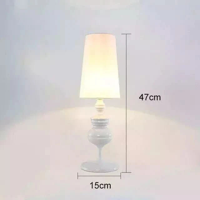 Lampe Espagnole Design | Éclat Doré - Designix Lampe de chevet Blanc Petite