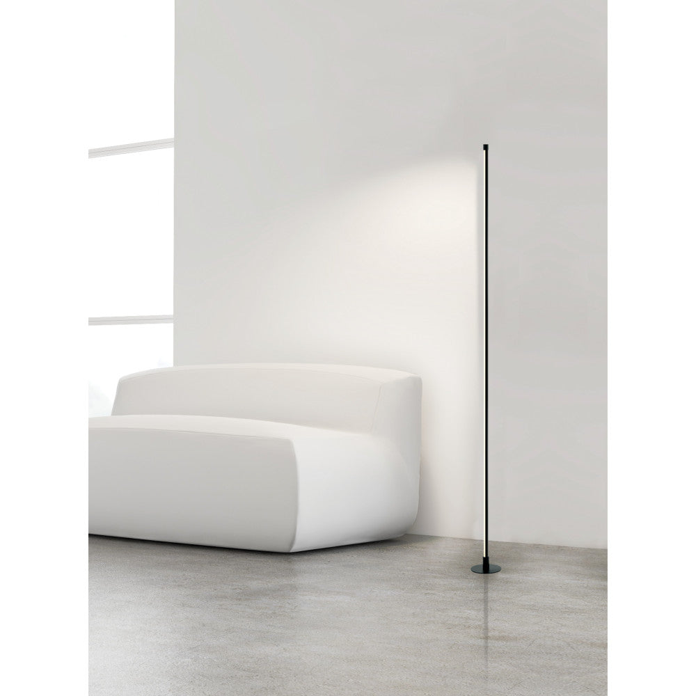 Lampe sur pied ZAMBELIS D16 20W DESIGN Noir Mat 20123