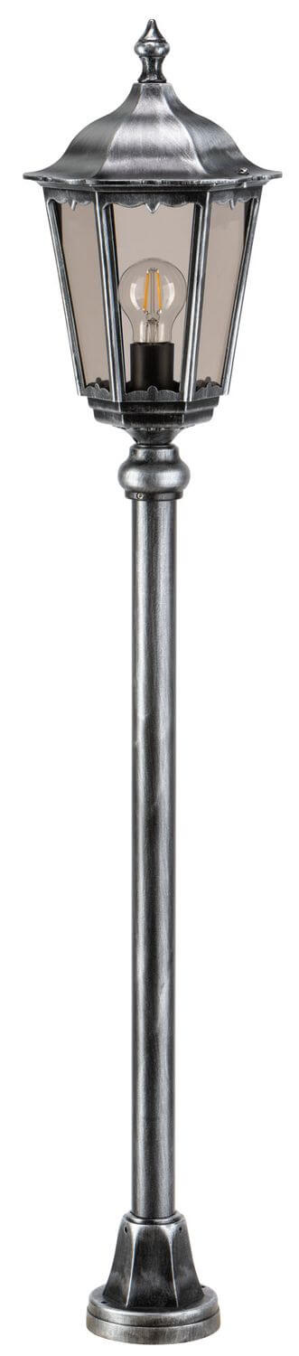 Borne extérieure Made noire et argentée (1113)